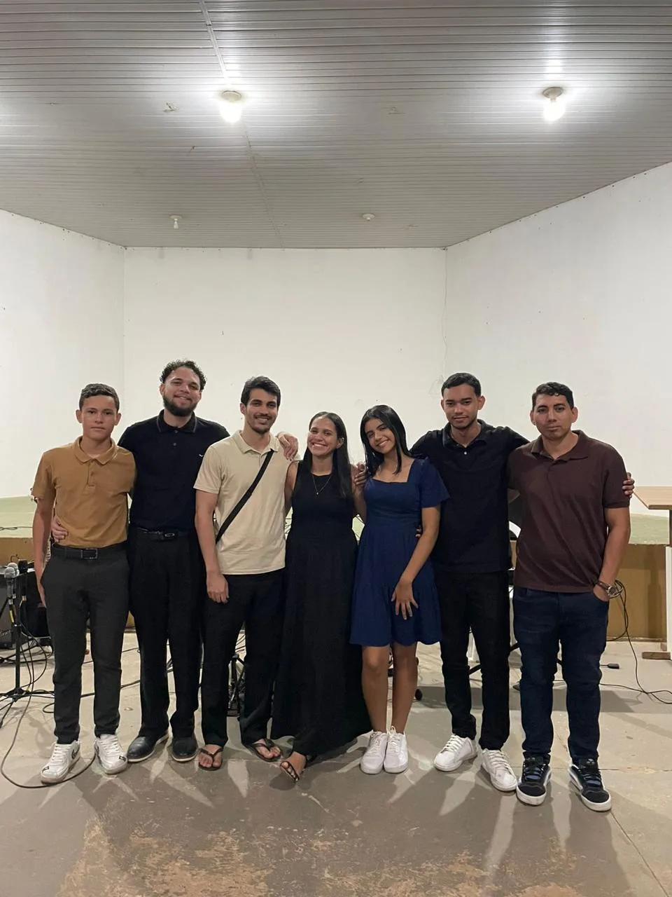 Jovens da ICE Timon em foto de grupo
